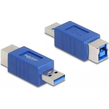 DeLOCK 67217 USB tipa A uz USB tipa B pārejas savienotājs, zils