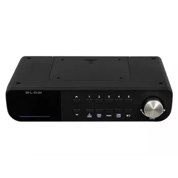 Virtuves portatīvais FM/DAB+ radio BLOW RK1 — kompakts melns