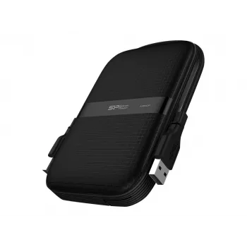 Ārējais cietais disks Silicon Power 2 GB USB 3.2 Armor A60 Melns