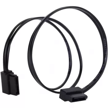 SATA kabelis SilverStone CP11 0.3m Melns