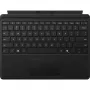 Microsoft Surface Pro EP2-00428 Melns — atdalāms tastatūras vāciņš Surface Pro, fona apgaismojuma taustiņi, magnētiskais stiprinājums