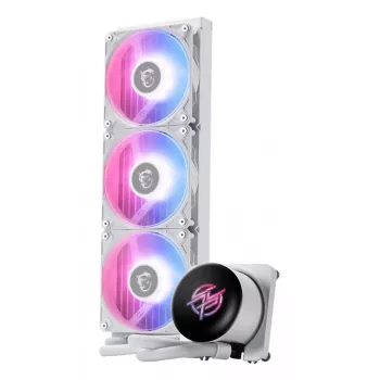 MSI MPG CORELIQUID P13 WHITE procesora dzesēšanas sistēma - All-in-one šķidruma dzesētājs 12 cm