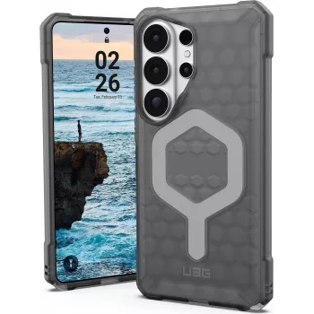 UAG Urban Armor Gear Essential Armor Maciņš ar Magnētu Moduli Samsung Galaxy S26 Ultra pelnu (pelēks caurspīdīgs) 214532113131