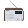 Portatīvais radio ar Bluetooth un USB BLAUPUNKT PP7BT, krāsa: brūns koks/balts