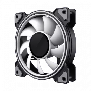 Gamemax DUAL RING INFINITY Melns - korpusa ventilators