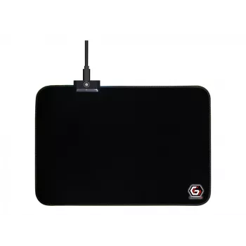 GEMBIRD Gaming pelēkā pamatne M izmērs ar LED apgaismojumu