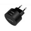 USB sienas lādētājs LogiLink PA0218 2x USB ports ātrai uzlādei 10.5W