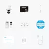 Reolink Go Series G430 - 5MP āra akumulatora kamera, 4G LTE tīkls, cilvēku/transportlīdzekļu/dzīvnieku noteikšana, 355° panoramēšana un 140° slīpums