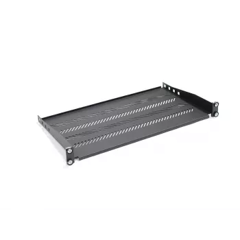 Plaukts DIGITUS 1U fiksēts 250 mm dziļums 19 collu statīviem, 15 kg slodze