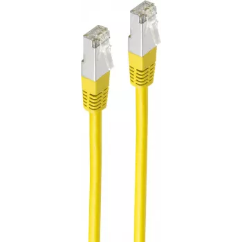 Tīkla kabelis ShiverPeaks BS75711-HY 1m Cat6 S/FTP Dzeltens