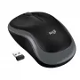 Logitech M185 Bezvadu optiskā pele Ambidextrous Pelēka 910-002238