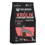 Sausā suņu barība PAKA ZWIERZAKA Trusis ar Meža Ogu S 3 kg — pieaugušiem mazām un vidējām šķirnēm, 29% olbaltumvielas, 16% tauki, bez lipekļa un sojas