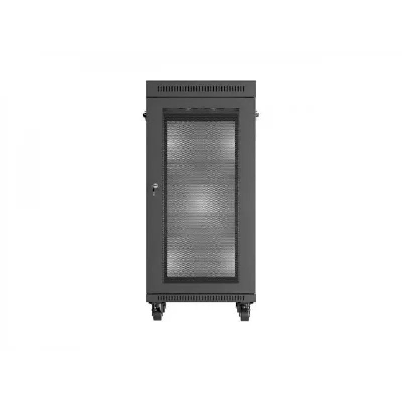 Brīvi stāvošs skapja statīvs LANBERG FF01-6824-23BL 24U 600×800 mm IP20 Melns