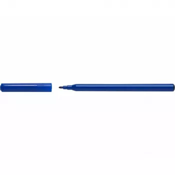 Faber-Castell 554201 flomāsteru komplekts 12 krāsas, šķiedras uzgalis, daudzkrāsains