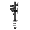 Sienas stiprinājums monitoriem SBOX LCD-352/2-2, divas rokas, 13–32 collas, 2×8 kg, VESA 100×100