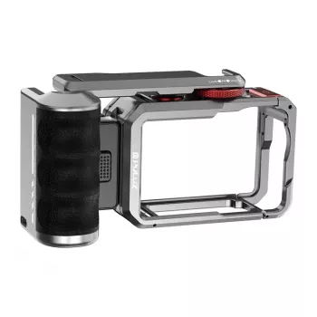Puluz titāna paplašināšanas būris ar rokturi un papildu savienojumiem DJI Osmo Action 6
