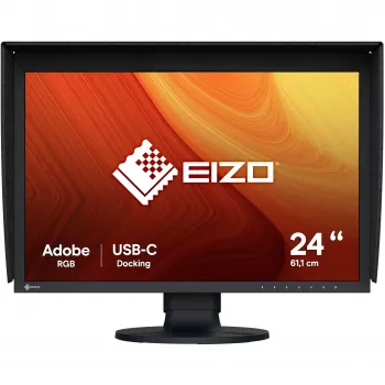 EIZO ColorEdge CG2400S profesionālais monitors 61.2 cm (24.1 collas) 1920 x 1200 WUXGA LCD Melns