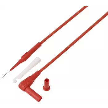 VOLTCRAFT MSL-520 Sarkans mērīšanas vads 4 mm spraudnis ar testa adatu 0,7 mm 1,5 m Sarkans 1 gab.