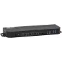 Eaton Tripp Lite sērijas HDMI USB KVM slēdzis 4 porti 4K 60Hz HDR HDCP 2.2 IR USB koplietošana - KVM/Audio/USB slēdzis - 4 x KVM/Audio/USB - 1 lokālais lietotājs - galddatora (B005-HUA4)