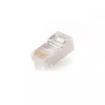 Gembird PLUG5SP/100 RJ-45 savienotājs SF/UTP kabeļiem, caurspīdīgs, 100 gab.