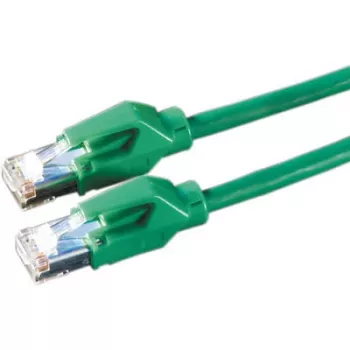 DRAKA Patch Cable Cat.6 Class E S/FTP UC900 TM21 LSOH zaļš 0,5m
