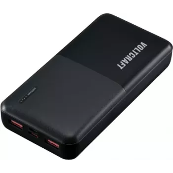 PB-19C-M Powerbank 20000 mAh Power Delivery Quick Charge LiPo Melns (VC-12910595)