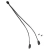Kabeļa sadalītājs Kolink ARGB 1-2 Splitter Cable 30 cm, 5 V, melns