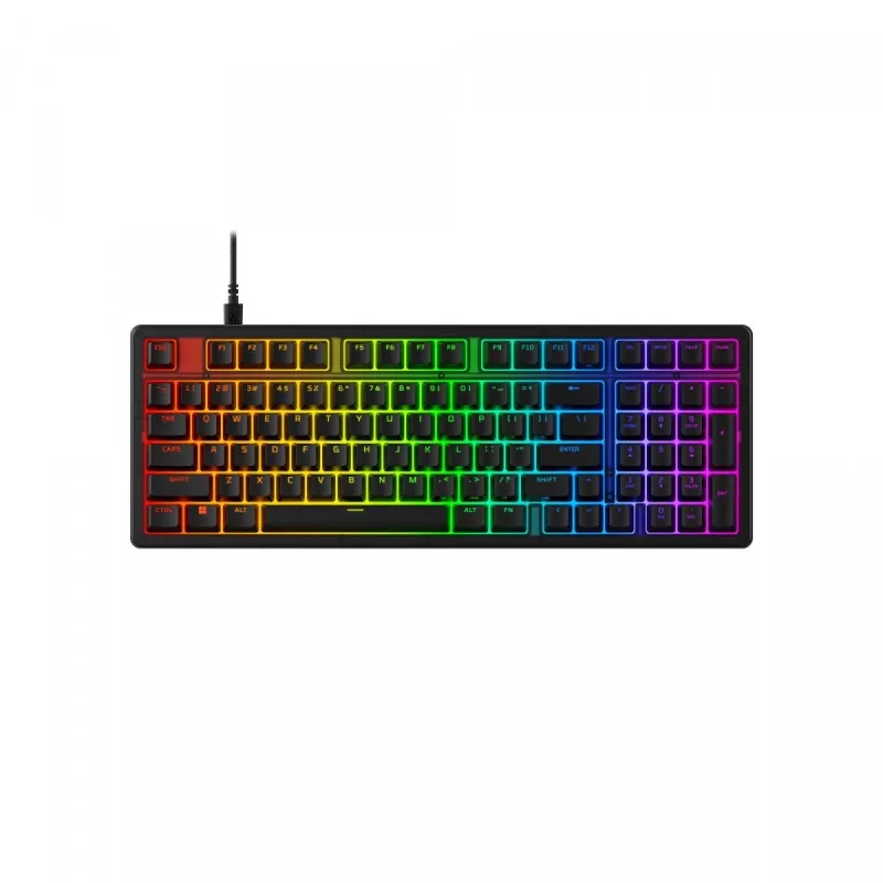 HyperX Origins 2 1800 tastatūra Melna