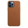 Apple Leather Case MHKL3ZM/A iPhone 12 Pro Max Saddle Brown Oriģināls Plombēts
