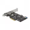 DeLOCK 90060 Iekšējais USB 3.2 Gen 2 adapteris