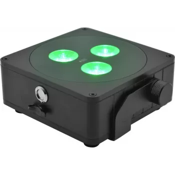 EUROLITE AKKU IP 3 sw 41700020 RGB akumulatora plakanā gaisma mobilai un āra lietošanai