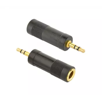 Cablexpert A-6.35F-3.5M audio adapteris 6.35 mm ligzda uz 3.5 mm spraudni