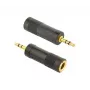Cablexpert A-6.35F-3.5M audio adapteris 6.35 mm ligzda uz 3.5 mm spraudni