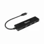 Sbox H-404C USB 3.0 4 portu centrmezgls ar Type-C savienotāju