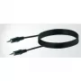 Audio kabelis SCHWAIGER 3.5 mm vīriešu–vīriešu, 3 m, melns