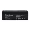 Noslēgts AGM akumulators QOLTEC 12V 2.3Ah UPS un rezerves sistēmām, maksimālā izlāde 34.5A