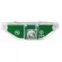 Orientācijas gaisma Merten MEG3901-0006, LED, zaļš korpuss, sarkana gaisma, maiņspriegums 100–230 V