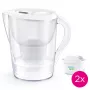 Ūdens filtra krūze BRITA Marella XL 3,5 L ar 2 Maxtra+ Pro kasetnēm