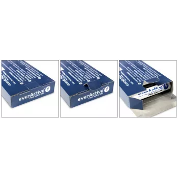 Vienreizlietojamā sārma baterija everActive LR0310PAK AAA 1.5V 1250mAh, iepakojumā 10 gab.