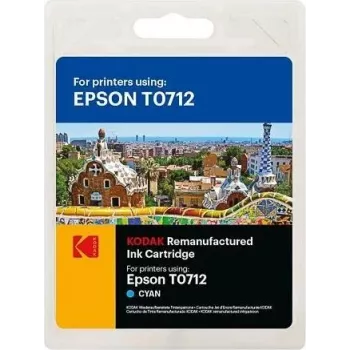 185E007102 KODAK EPS. DX4000 TINTE CYA C13T07124012/T0712/T0892 495Seiten 5.5ml (185E007102)