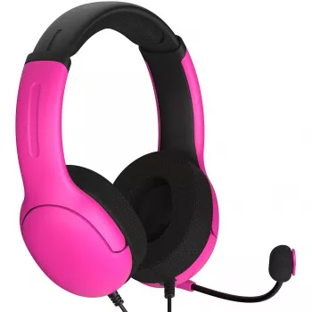 PDP PS5 & PC NEBULA ULTRA VIOLET AIRLITE VADĪTAS AUSIS, Vadu, Spēlēm, Melns, Rozā