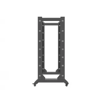LANBERG RACK STATĪVS 32U 600X800 (MELNS RAL9004)