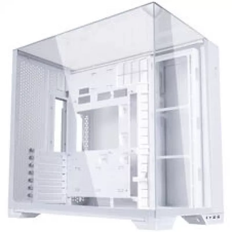 Lian Li O11 Vision Compact - Balts + 3x UNI FAN SL-INF 120 ARGB Reversais lāpstiņu ventilators - 120mm + HydroShift II LCD-S 360TL AiO-šķidruma dzesēšana, 360mm