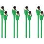 Tīkla kabelis ShiverPeaks SC08-41033-4 Cat8.1 F/FTP (FFTP) 2 m RJ-45 zeltīti kontakti, zaļš