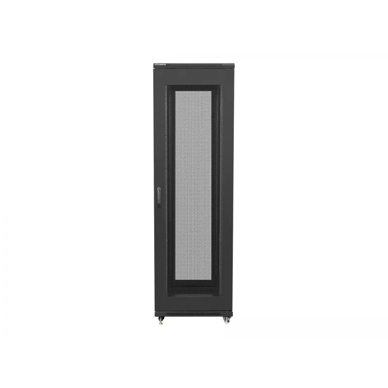 Brīvi stāvošs skapis LANBERG FF01-6842-23B 42U, 800 mm dziļums, 600 mm platums, 95 kg, IP20, melns