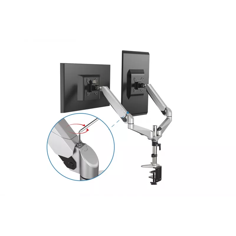 Digitus Divu monitoru stiprinājums, 2x 32 inch, 2x 8 kg