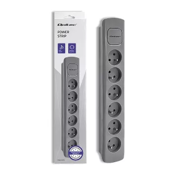 Qoltec 50277 Produkts Pelēks