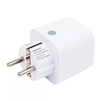 Shelly Plug PM Gen3 Matter 13A viedais kontaktdakšas ligzds, balts