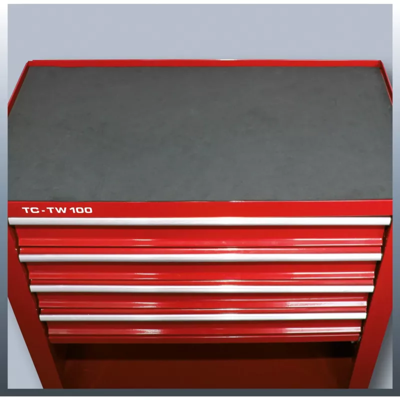 Instrumentu kaste Einhell TC-TW 100 sarkana