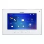 Domofona aksesuārs DAHUA VTH5221DW-S2 — 7 collu 1024x600 displejs, Wi-Fi 802.11b/g/n, 10/100 Mbps LAN, 7W, balts